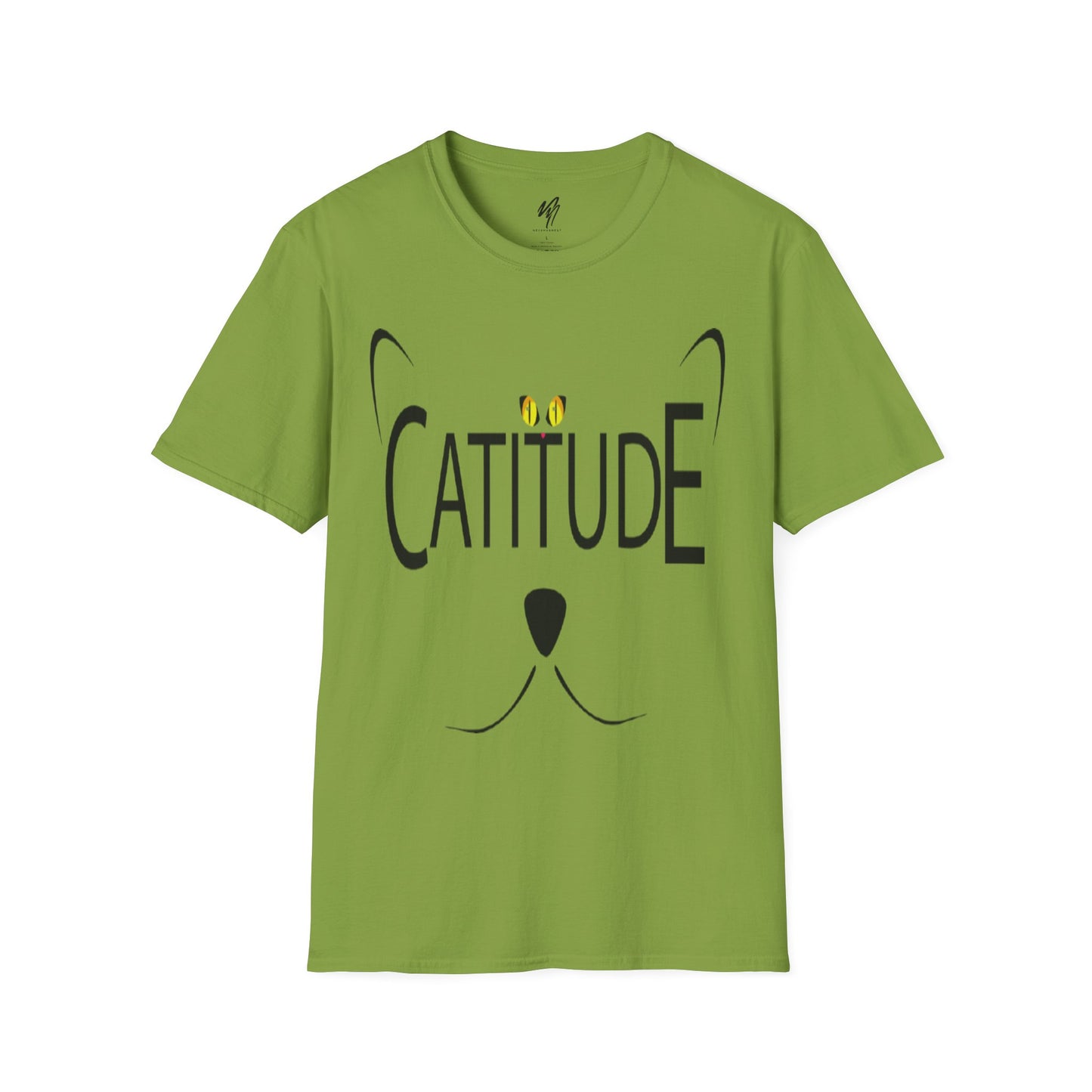 Catitude T-Shirt - Unisex Softstyle Tee