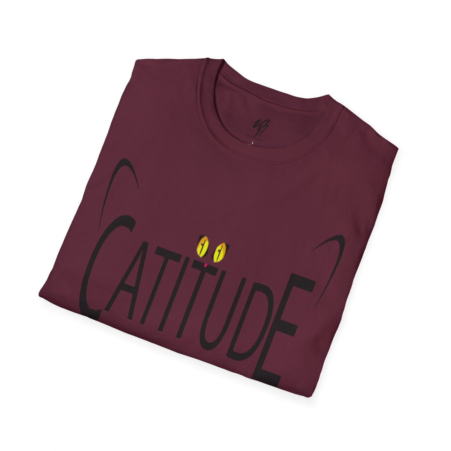 Catitude T-Shirt - Unisex Softstyle Tee