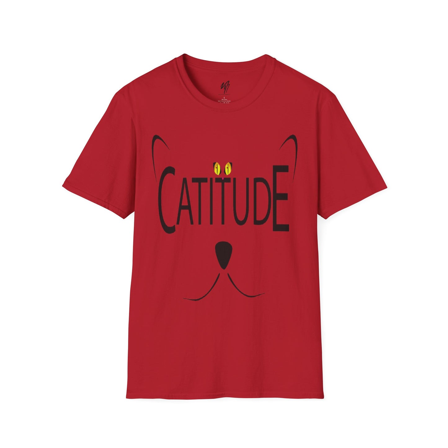 Catitude T-Shirt - Unisex Softstyle Tee