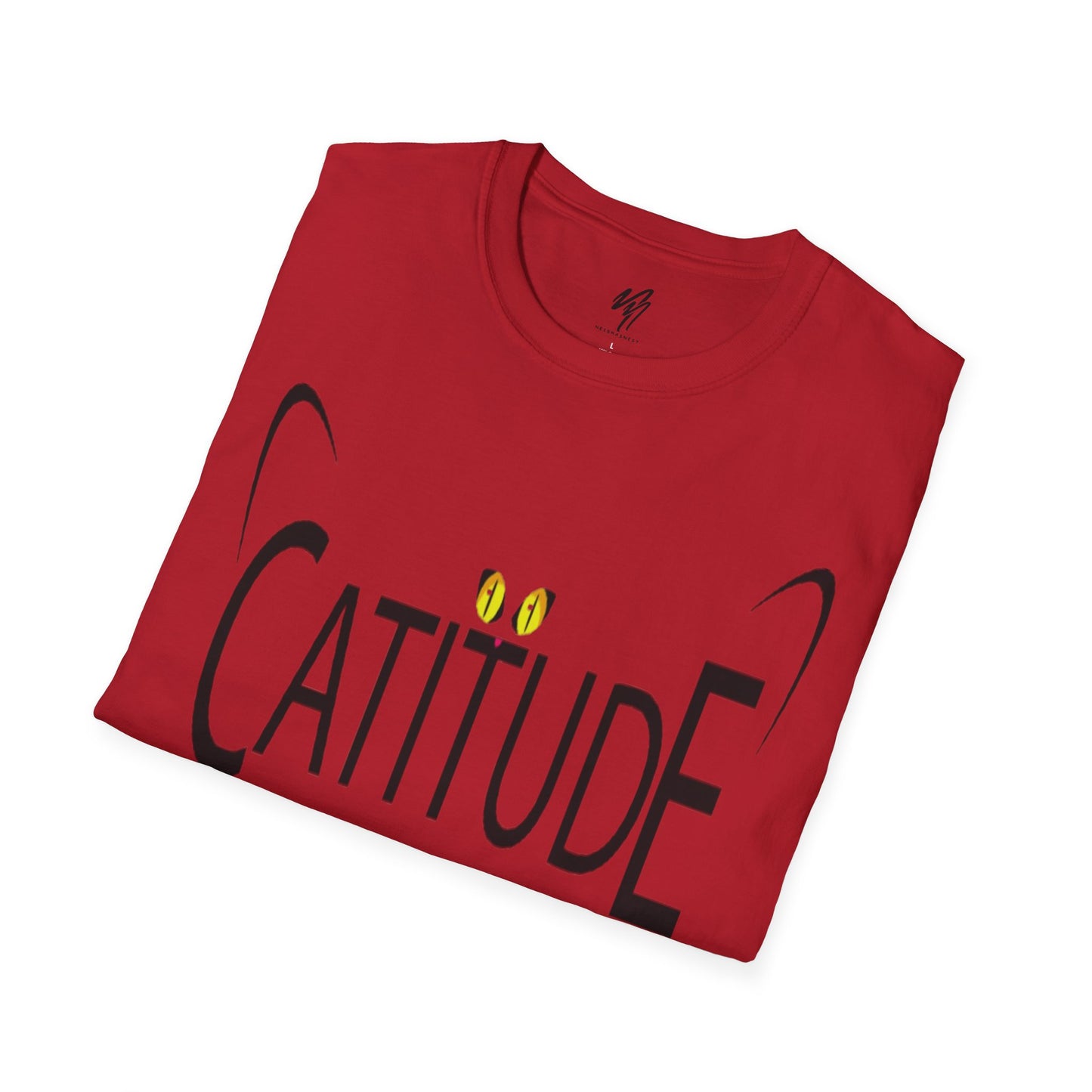 Catitude T-Shirt - Unisex Softstyle Tee