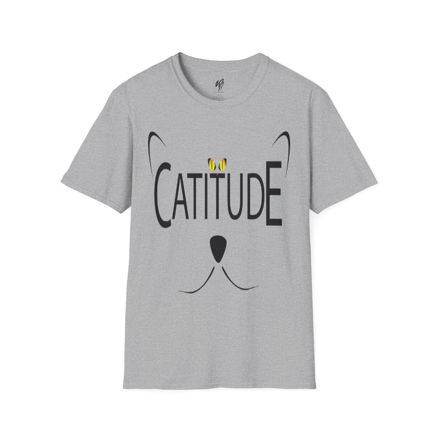 Catitude T-Shirt - Unisex Softstyle Tee