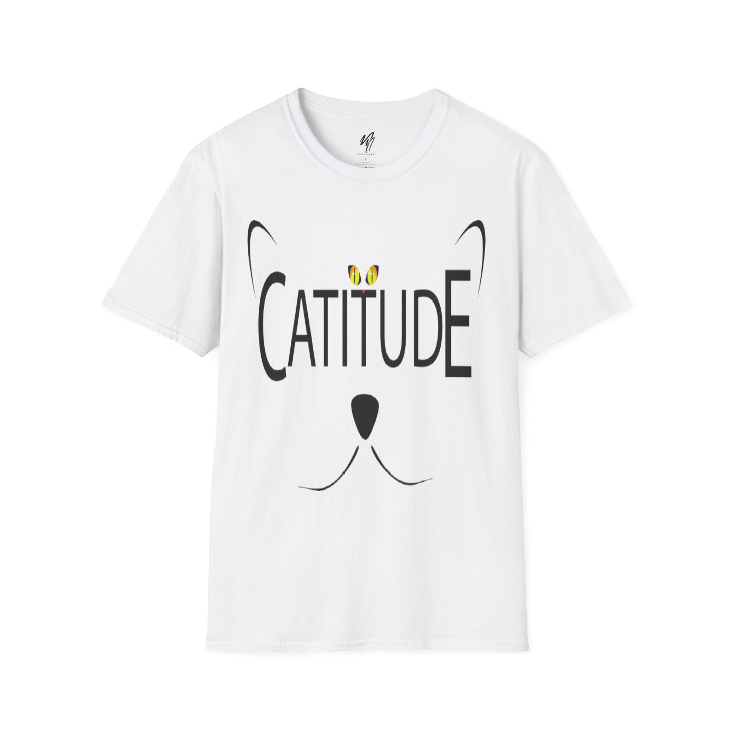 Catitude T-Shirt - Unisex Softstyle Tee