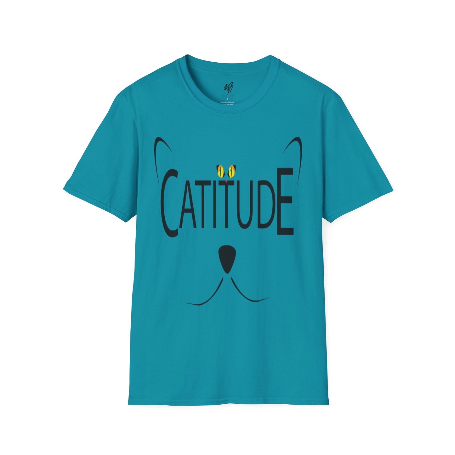 Catitude T-Shirt - Unisex Softstyle Tee