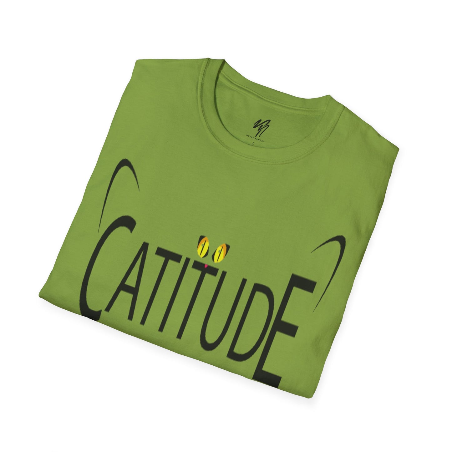 Catitude T-Shirt - Unisex Softstyle Tee