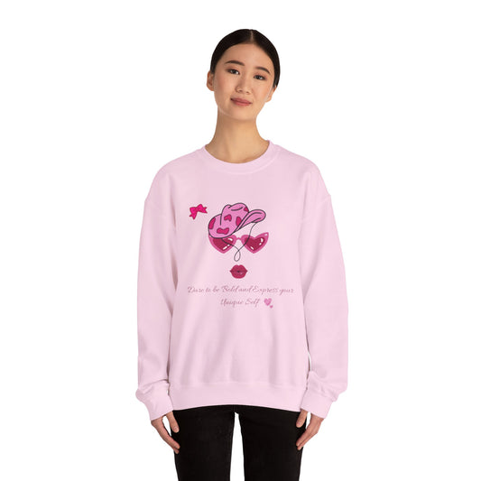 Bold Expression Crewneck Sweatshirt